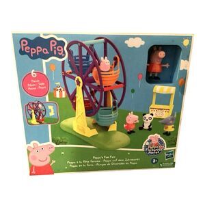 Peppa Pig Fun Fair Toy 6 Pieces Ages 3+ New
